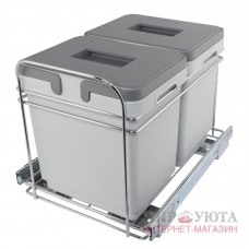 Система для утилизации мусора (2 ведра по 15 литров): PET402M