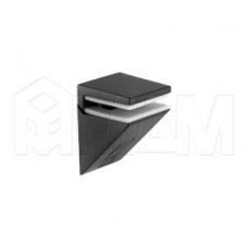 KALABRONE MINI Менсолодержатель для стеклянных полок 5 - 10 мм, черный матовый: 1 62200 80 EC-1