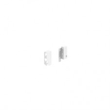 Hettich: 9194627: Соединитель задней стенки для InnoTech Atira, высота 70 мм, белый, левый