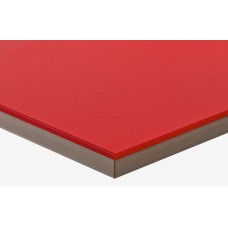 Плита МДФ LUXE Rojo (красный) глянец 18 мм