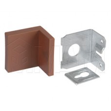Мебельный навес универсальный, металл, коричневая пластиковая заглушка, 15 кг: 55031-017