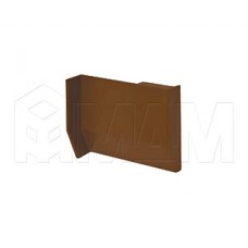 801 Заглушка для мебельного навеса, пластик, коричневая, левая: K013.C00L.971