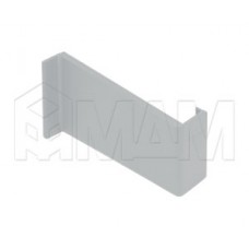 Заглушка для мебельного навеса, пластик, белая, левая: K015.C00L.911/RU
