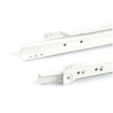 Направляющие роликовые Firmax длина 250 мм, белые, RAL9003, (4 части)