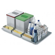 Набор емкостей в базу 900 для бытовой химии и раздельного сбора мусора