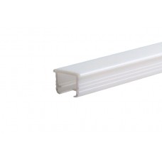 Профиль для LED подсветки врезной, L=4000 мм, отделка белый матовый