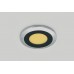 Светильник LED Abisso, 3W/350мА, 3000K, отделка хром глянец/черный