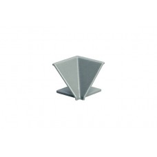 Угол   90" внутренний для треугольного бортика M3460, цвет под алюминий