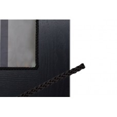 Верёвка для крепления витражей, d.5мм, цвет чёрный, в бухтах